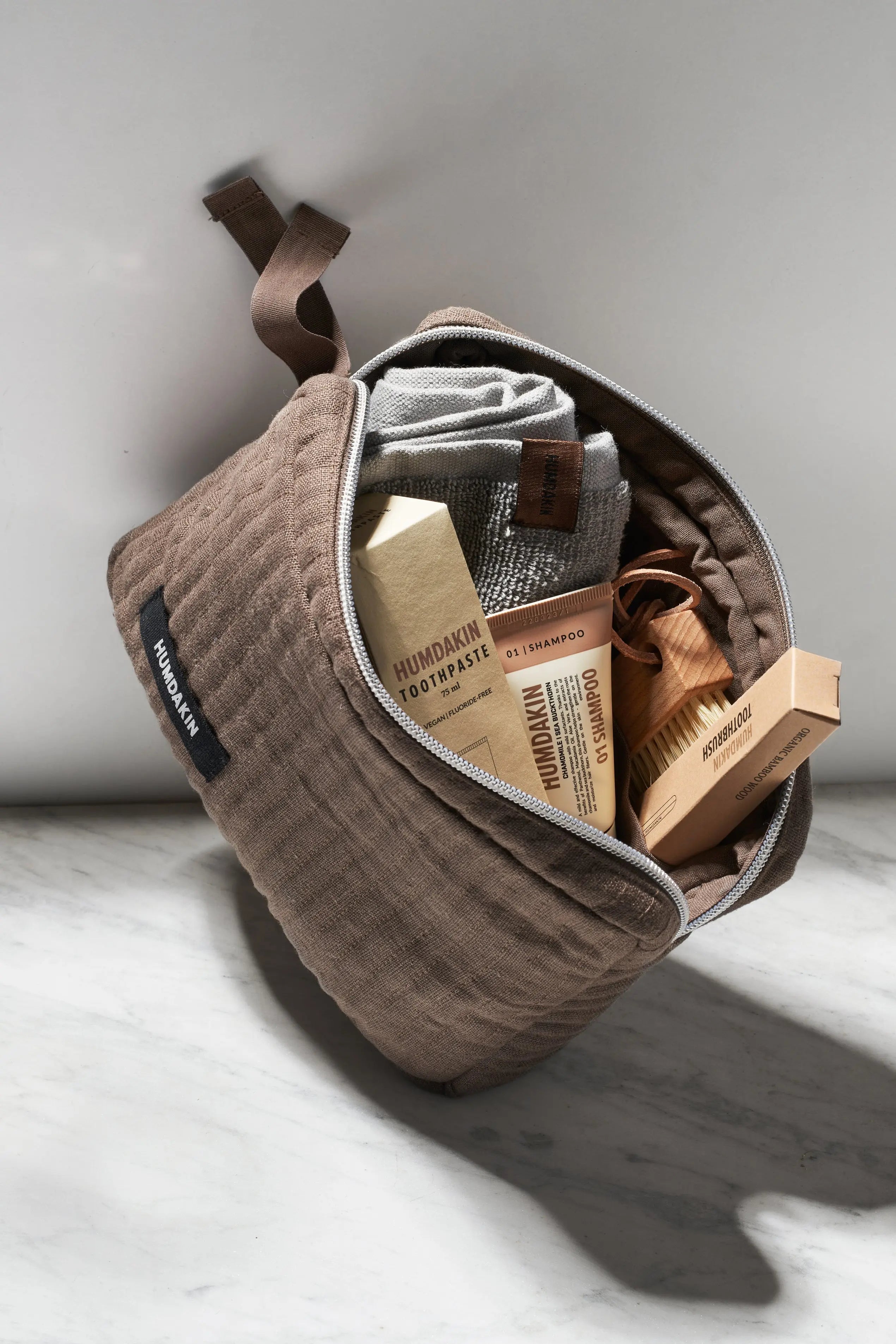 HUMDAKIN Kosmetiktaske i hør Accessories 151 Waldorf